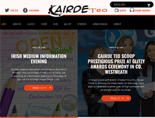 Tablet Screenshot of cairdeteo.com
